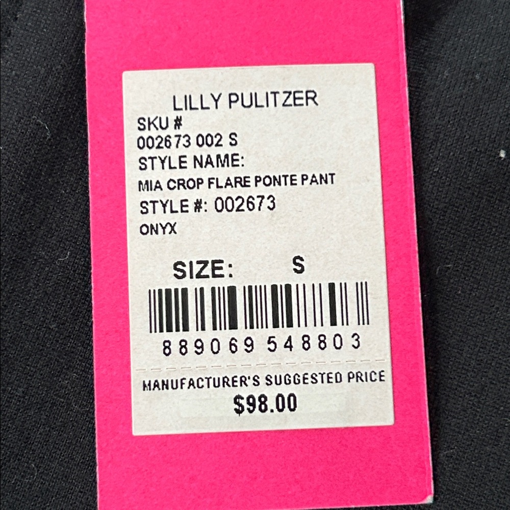 Lilly Pulitzer Black Women's Pants - Picture 2 of 4